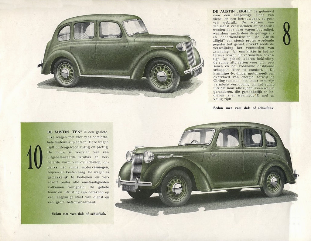 1946 Austin Range (Germany) Brochure Page 3
